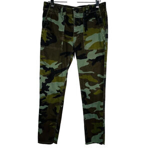 Nili Lotan Jenna Crop Camo‎ Military Pant 0